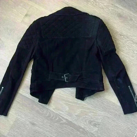 Alice + Olivia Miles Suede Jacket - Picture 4 of 9